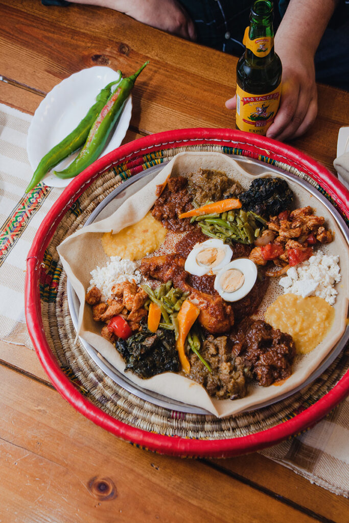 queen sheba restaurant interior eating out food ethiopian