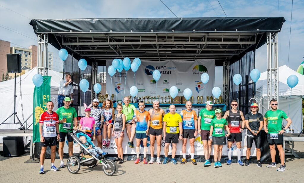 bieg przez most peacemakerzy ballons tarchomin białołęka people runners